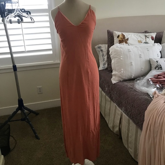 Tobi Dresses & Skirts - Tobi Salmon Maxi Dress